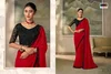 Salsa Style 6 By Tfh Tussar Silk Fabric Saree Collections